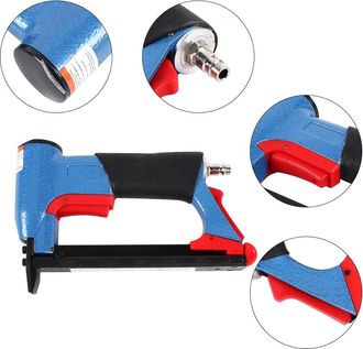OEM Grapadora Neum&aacute;tica, Dise&ntilde;o Ligero, Aplicaciones Vers&aacute;tiles, Color Azul