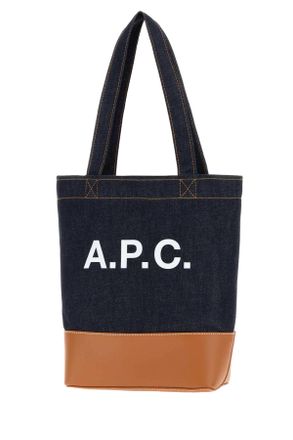 A.P.C. Axel Tote Bag - Navy