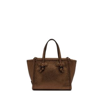 Gianni Chiarini Handbags, female, Brown, Size: ONE SIZE Brown Leather Crossbody Bag
