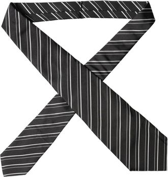 Dolce & Gabbana Ties, female, Black, Size: ONE SIZE Silk Necktie