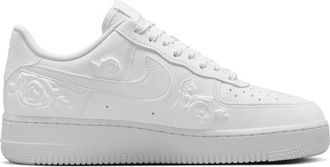 Nike Womens Air Force 1 07 - Basketball Shoes White/White/White Size 10.0