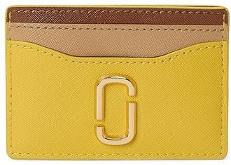 Marc Jacobs The Utility Snapshot Card Case Wallet Womens Handbags Joy Yellow, Leather/Polyester/Polyurethane