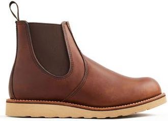 Red Wing Shoes Classic Chelsea Full Grain Leather Boot in Amber Harness at Nordstrom, Size 8.5