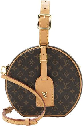 Louis Vuitton Brown Monogram Canvas Petite Boite Chapeau (Authentic Pre-Loved)