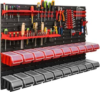 OEM Tablero De Herramientas Para Taller De 117x78 Cm + 20 Bandejas