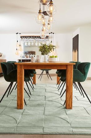 Origin Store Penny Rug in Light Green | Size: 200 cm x 290 cm