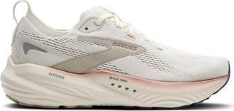 Brooks Womens Glycerin 22 Shoes In Coconut/chateau/rose