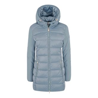 Yes-Zee YES Zee, Dames, Mantels, Blauw, Maat: M Poliester