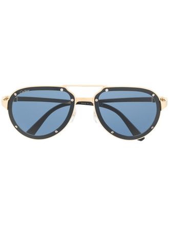 Cartier Occhiali da sole modello aviator - Oro