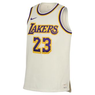 Nike LeBron Nike Mens Dri-FIT NBA Jersey in White | IF0287-133