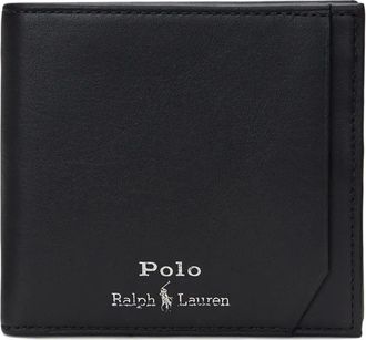Polo Ralph Lauren Portafoglio medio in pelle - Nero