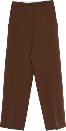 Alysi Blazer met bewerkte revers - Bruin