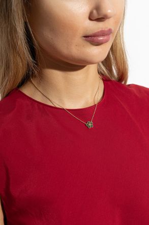 Tory Burch Necklace With Pendant, Womens, Gold