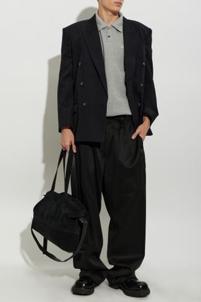 Willy Chavarria Wool Jacket Manuel, Mens, Black