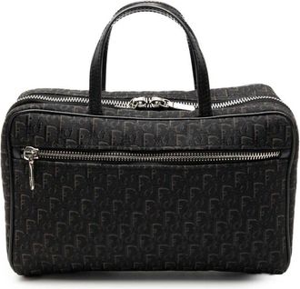 Dior Pre-owned Dior Diorissimo Trotter Canvas Handbag MC0053