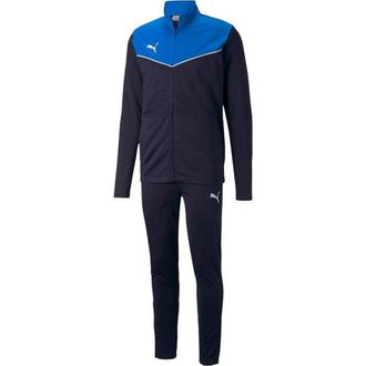 Puma Heren individueel trainingspak (Marineblauw/Blauw)