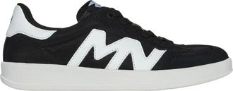 Skechers Dames Wavy Low Cut Logo Sneakers (Zwart)