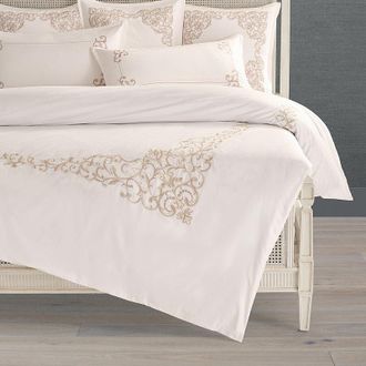 Frontgate Brenna Embroidered Bedding Collection - Pillow Shams, Standard Pillow Sham - Frontgate
