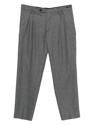 Michael Coal pleated trousers - men - Wool/Polyamide/Cashmere/Elastane/Cotton - 32 - Grey