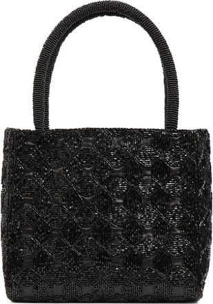 L.k. Bennett Valerie Bungle Bead Top Handle Bag in Black at Nordstrom, Size One Size Oz
