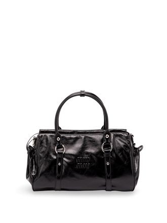 Miu Miu Shiny Leather Handbag