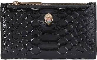 Kurt Geiger leren portemonnee Kensington zwart