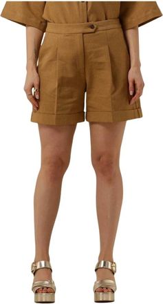 Ruby Tuesday Rikki Shorts - Dames - Bermuda - Bruin - XS - Korte Broeken