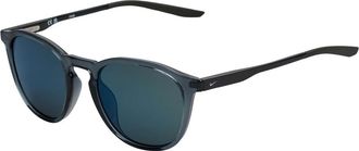 Nike Ronde zonnebril met ge&iuml;njecteerd montuur - unisex - Zonnebrillen - Zwart - ONE Size - Nylon - Accessoires