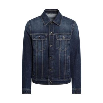 Dolce & Gabbana Hombre, Chaquetas, Azul, Talla: L
