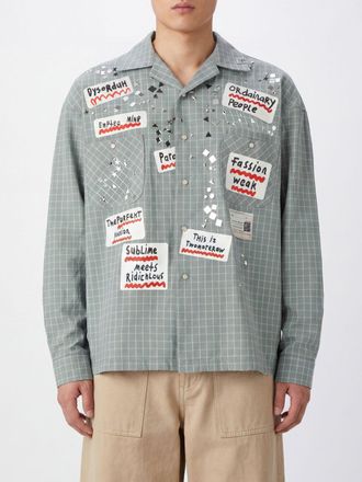 Miharayasuhiro Camicia casual in cotone stampato
