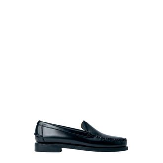 Sebago Loafers, male, Black, Size: 10 1/2 US Frank Loafers