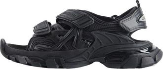 Balenciaga (WMNS) Balenciaga Track Sandal Triple Black 617543W2CC11000