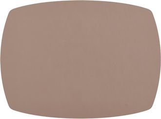 Frieling Davanti by Frieling Mattola Placemats Set of 6, Rectangle Plus, 14 x 18 Inch Indoor Outdoor Table Placemats