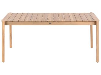 Beliani Tavolo Da Giardino In Legno Di Acacia Per 6 Persone 180 X 100 Cm Manado