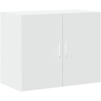 vidaXL Armario De Pared Madera De Ingenier&iacute;a Blanco 80x42,5x64 Cm Vidaxl