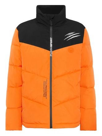 Plein Sport Piumino Scratch - Arancione