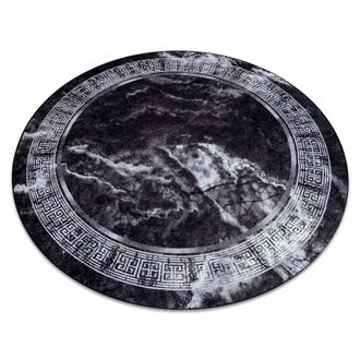 RugsX RugsX Miro Rug in Black | Size: 200 cm diameter