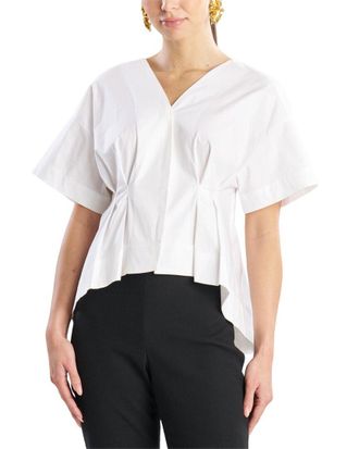 Natori Poplin Cocoon Shirt