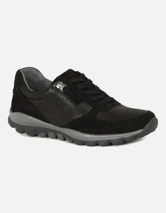 Gabor Womens Fantastic Womens Casual Sports Trainers - Black - Size: 7.5