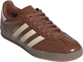 adidas Gazelle Indoor Sneaker in Brown/Wonder White/Gum5 at Nordstrom, Size 12