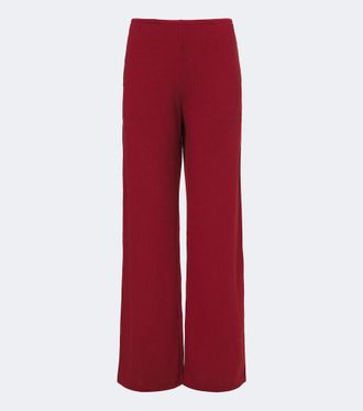 Leset Lauren jersey wide-leg pants