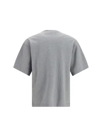 Axel Arigato Logo-Embroidered T-Shirt - Gray