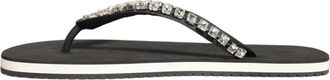 Dolce & Gabbana Flats Slippers - Heren - Slippers - Zwart - 44 EU - Schoenen