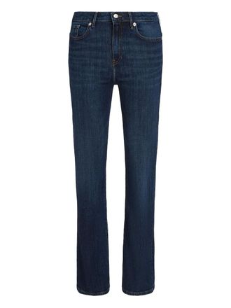 Tommy Hilfiger five-pockets bootcut jeans - women - Cotton/Recycled Cotton/Elastane - 27/34 - Blue