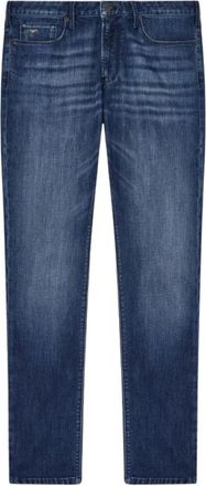 Emporio Armani J06 Jeans - Heren - Slim Fit Jeans - Blauw - W34 - Denim - Jeans