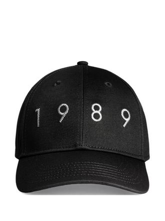 1989 STUDIO Cappello da baseball con ricamo - Nero