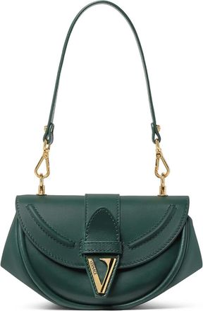 Versace Borsa a spalla Virtus piccola - Verde