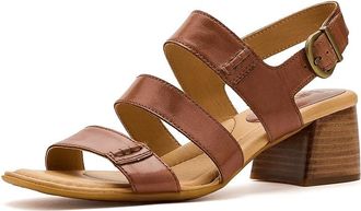 Born Secan Womens Sandals Dark Tan/Shell : 10 M, Leather