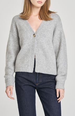 Wayf Winslow Cardigan in Heather Grey at Nordstrom, Size X-Small