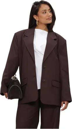 Gestuz Jassen, Dames, Bruin, XS, Gzpaula OZ Blazer